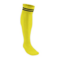 Chaussettes Rugby Pro 2 filets Jaune/Noir JICEGA