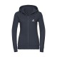 Sweat zippé Femme BRISBANE Marine