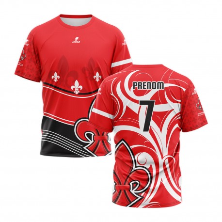 Maillot réplicas Quick Dry U12-U14 RUGBY CLUB SAINT LOUIS