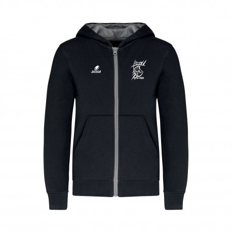 Veste zippée à capuche CORK Enfant LOUPS DE LA CROIX RUGBY CLUB