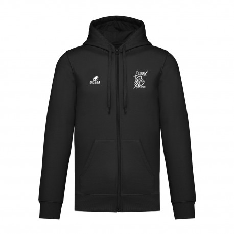 Veste zippée à capuche Adulte LOUPS DE LA CROIX