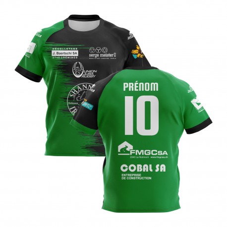 Maillot réplica SEMI MOULANT ADULTE UNION JURA RUGBY