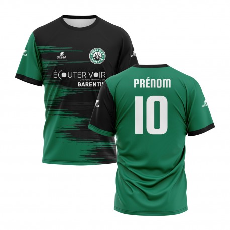 Maillot d'échauffement microfibre RC BARENTIN