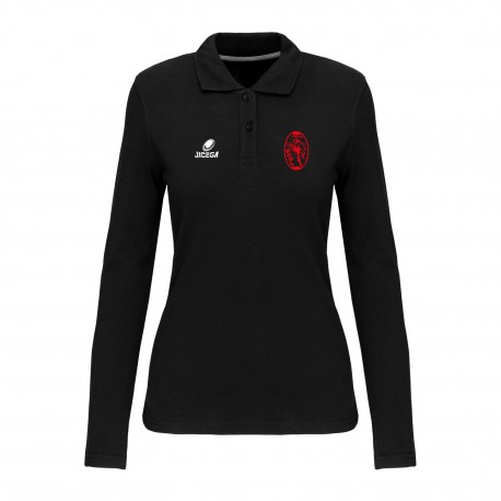 Polo AUCKLAND manches longues FEMME RCD LOUHANS