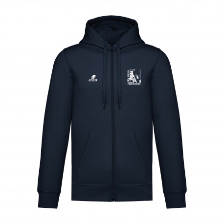 Veste zippée à capuche BRIGHTON Adulte ENSISHEIM RUGBY CLUB