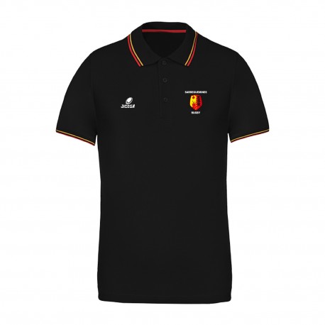Polo bicolore BECKS HOMME ESPOIRS SARREGUEMINES RUGBY