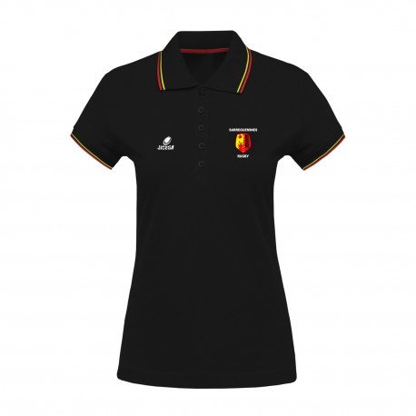 Polo bicolore BECKS FEMME ESPOIRS SARREGUEMINES RUGBY